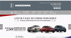 Desktop Screenshot of haldemanlincolnallentown.com